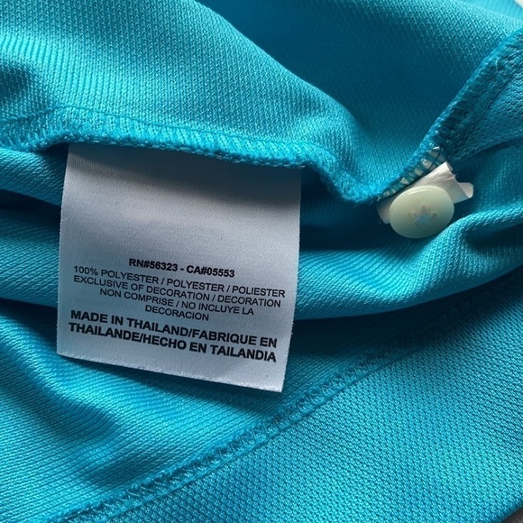 Nike Polo Golf Shirt Dry-Fit Blue - Picture 14 of 14